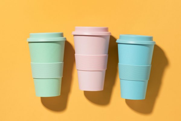 top-view-colorful-reusable-cups